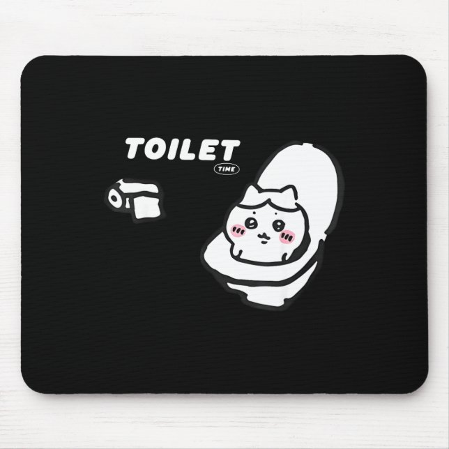 Toilet Time Chikawa Meme Tee  Musmatta (Framsidan)