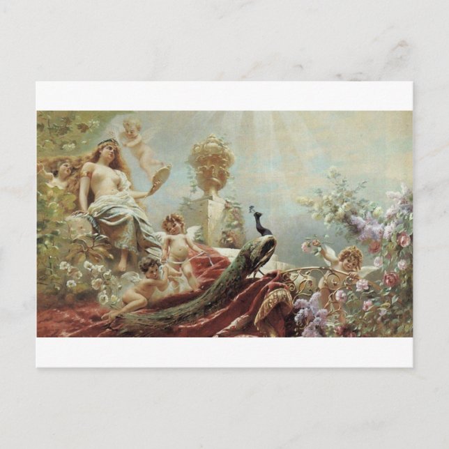 Toilet Venus av Konstantin Makovsky Vykort (Framsida)
