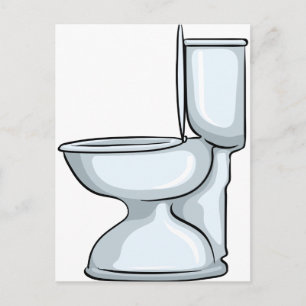 Toilet Vykort
