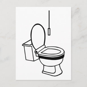 Toilet Vykort