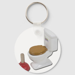 ToiletLargePlunger051411 Nyckelring