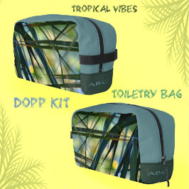 Toiletry Tropical Vibes Handflatan Fronds Grönt To