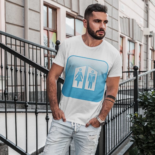 Toilets ikon T-Shirt (Skapare uppladdad)