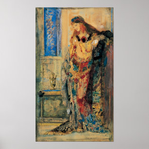 Toilette av Gustave Moreau Poster