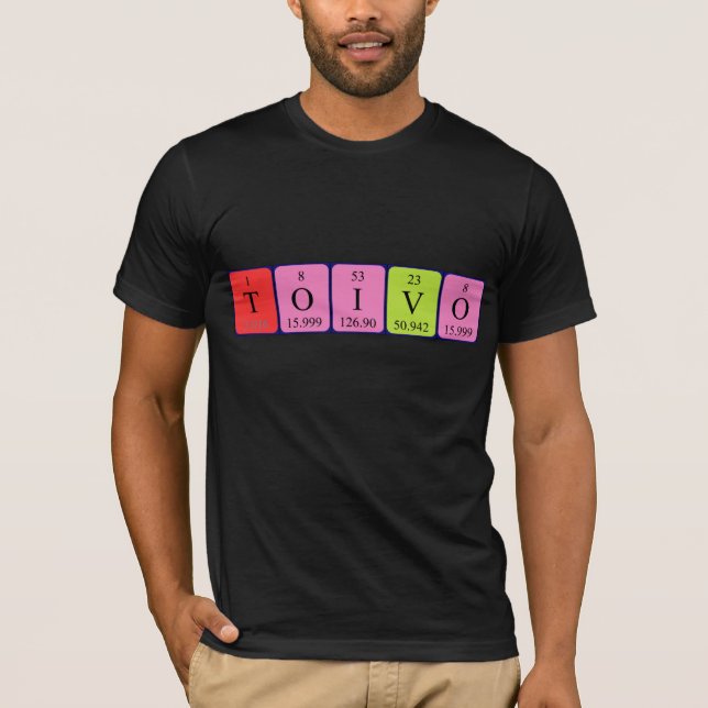 Toivo-återkommande skjorta bord namn tee (Framsida)