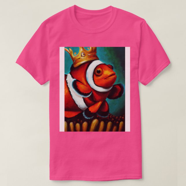 Töjd fisk med Krona T Shirt (Design framsida)
