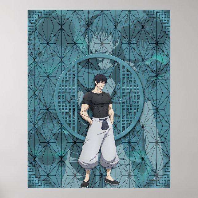 Toji Fushiguro Poster (Framsidan)