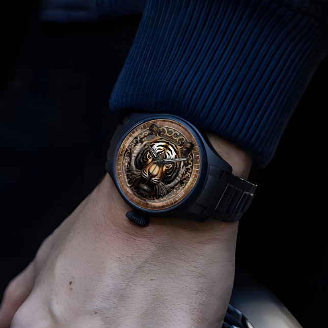 Töjning av vildmark med 3D-design Armbandsur (Skapare uppladdad)