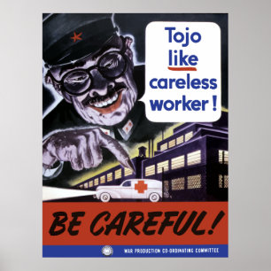 Tojo som Carless Workers Poster