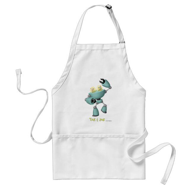 Tok & Jok TokBot vs. JokBot Light Aprons Förkläde (Framsidan)