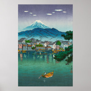 Tokaido Numazu Harbor av Tsuchiya Koitsu Poster