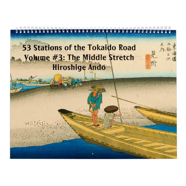 Tokaido Road #3 Kalender (Omslag)