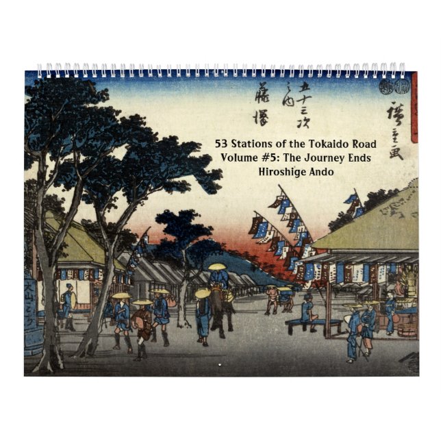 Tokaido Road #5 Kalender (Omslag)