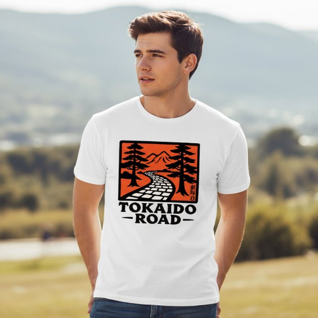 Tokaido Road - Japan - Samuraj  T Shirt (Skapare uppladdad)
