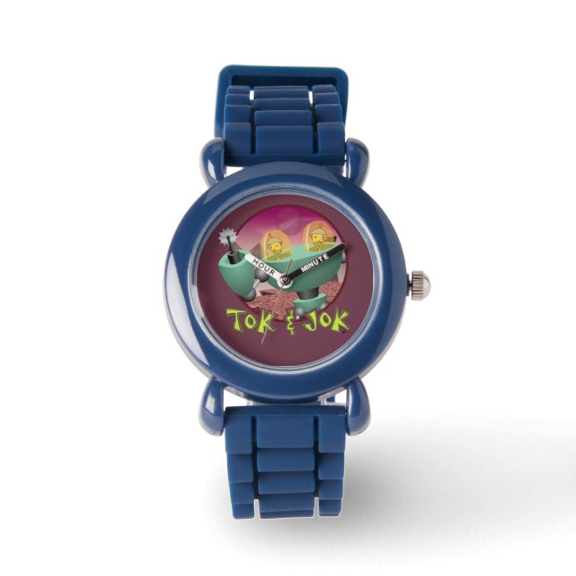 TokBOT & JokBOT Mörk Watch Armbandsur (Framsida)