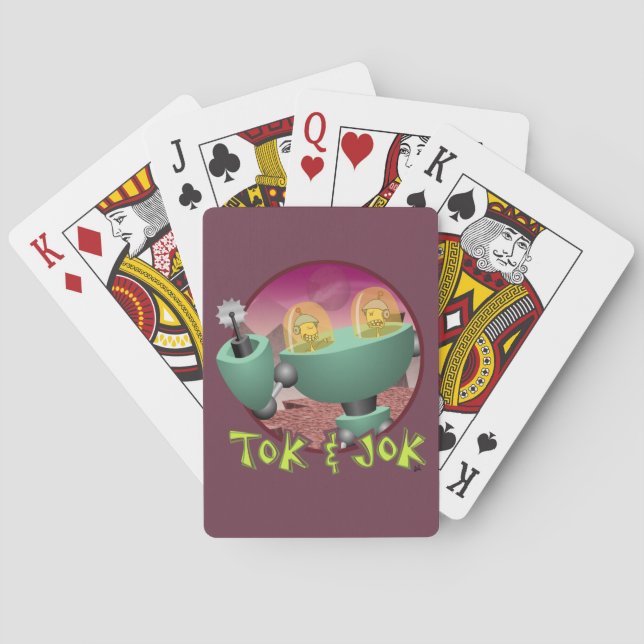 TokBOT & JokBOT Spelkort (Baksidan)