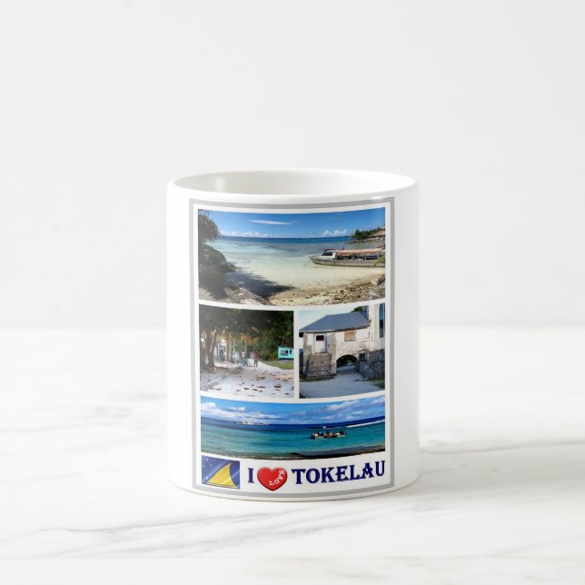 Tokelau - I Kärlek - Kaffemugg (Center)