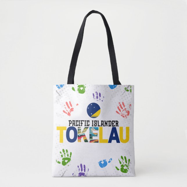 Tokelau Tokelauan Tote Bag Tygkasse (Framsida)