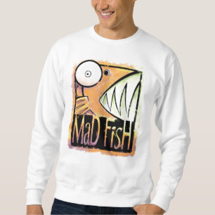 Tokig fisk långärmad tröja