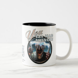 Tokig forskare/Grumpy visionär mugg