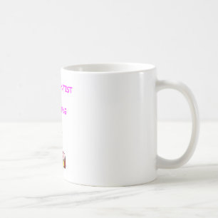 tokig forskare kaffemugg