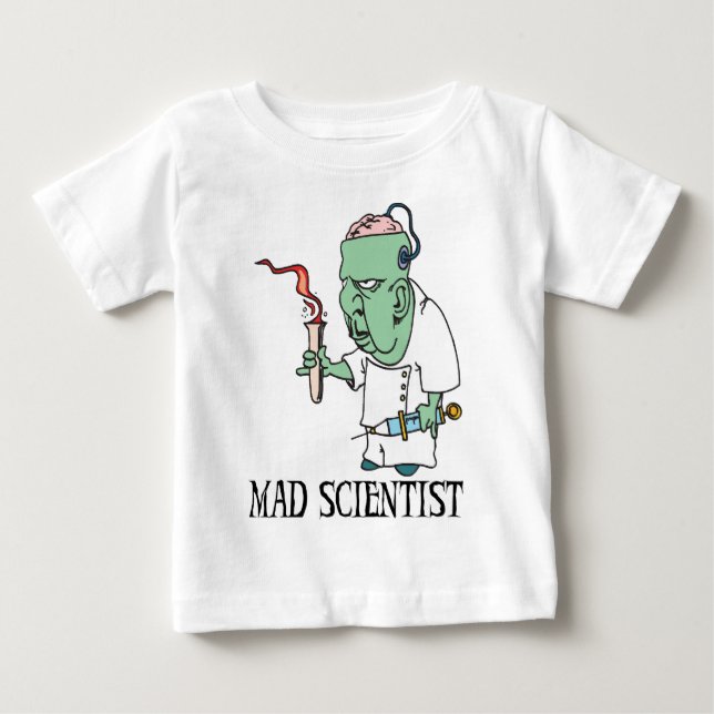 Tokig forskareT-tröja Tee Shirt (Framsida)