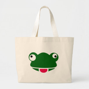 Tokig grodadesignMerchandise Jumbo Tygkasse
