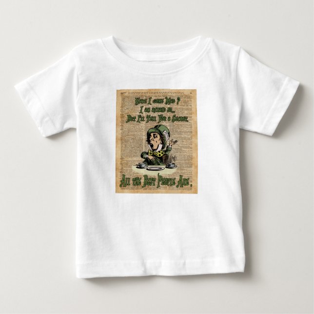 Tokig Hatter, Alice i underland, T-shirt (Framsida)