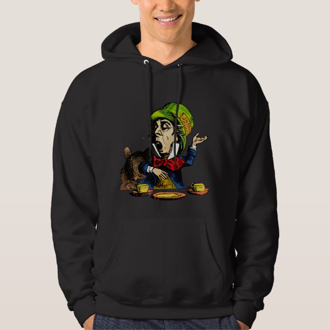 Tokig Hatter Sweatshirt Med Luva (Framsida)