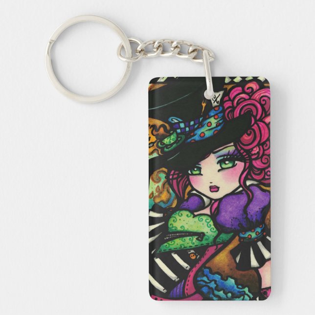 Tokig hatter- & vitkaninAlice serie Hannah Lynn (Framsidan)
