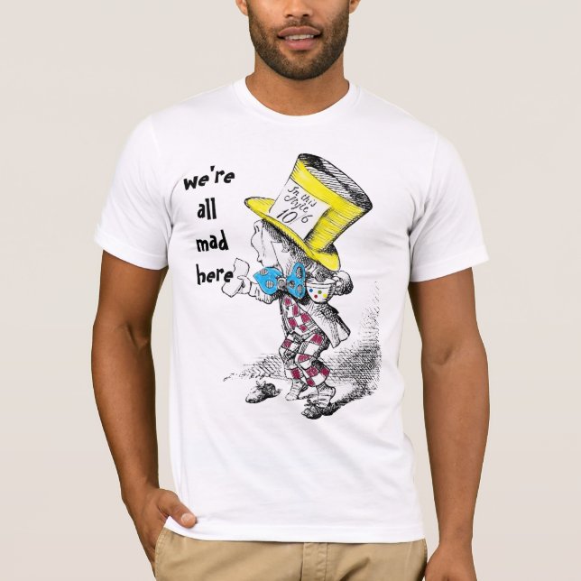 Tokig HatterT-tröja Tee Shirt (Framsida)