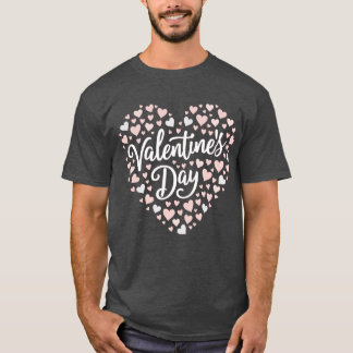 Tokig i kärlek Vibrant rosa & röd Pop Art-tröja T Shirt