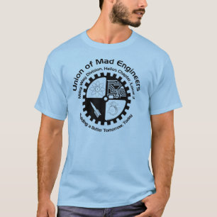 Tokig ingenjörskjorta tee shirt