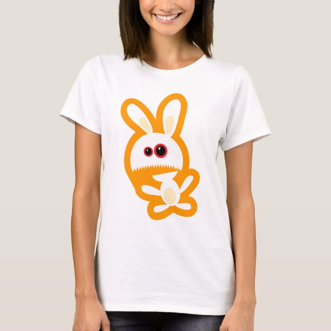 Tokig kanin t-shirt (Framsida)