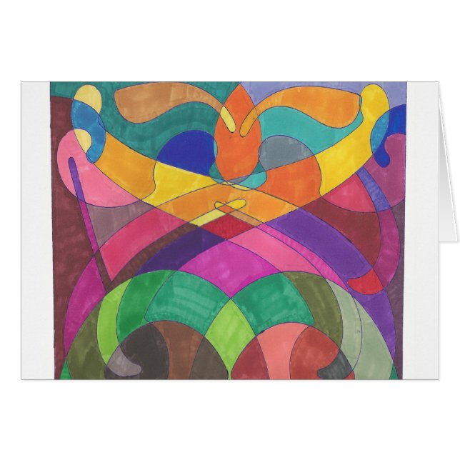 Tokig Maestro Hälsningskort (Framsidan Horizontal)