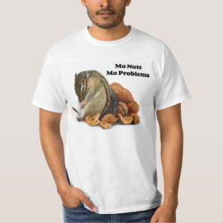 Tokig Mo problemjordekorre för Mo T-shirt