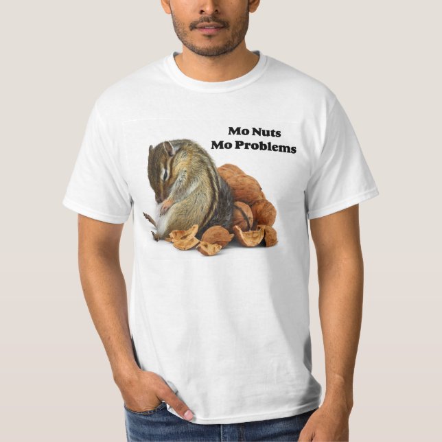 Tokig Mo problemjordekorre för Mo T-shirt (Framsida)