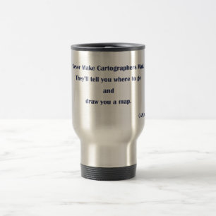 Tokig mugg för Cartographers