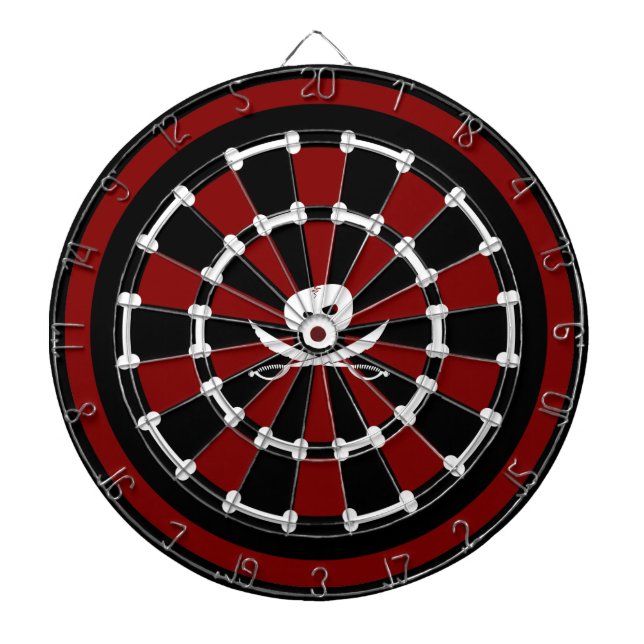 Tokig piratDartboard Darttavla (Framsidan)