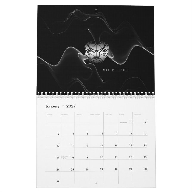 TOKIG PITBULL KALENDER (Jan 2027)