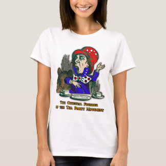 Tokig rörelse för HatterTeaparty T Shirt