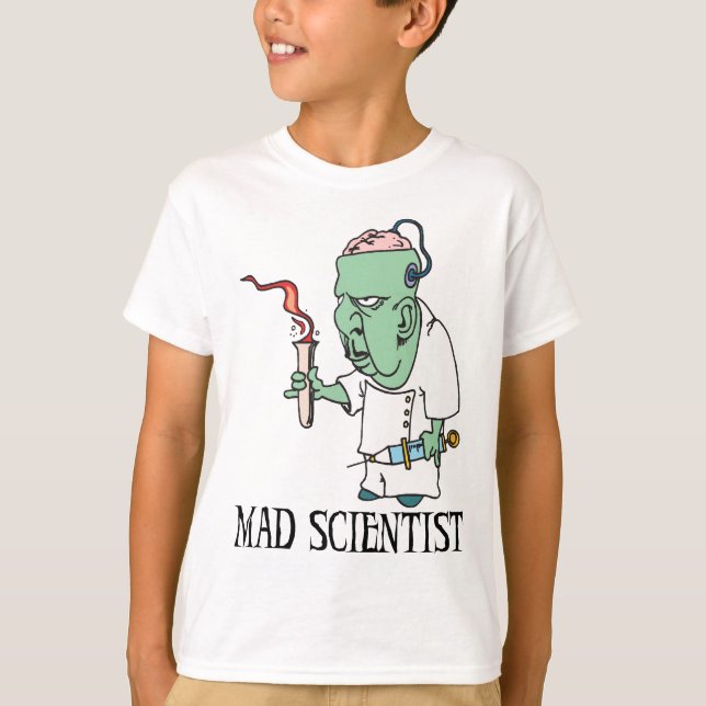 Tokig skjorta för forskare T T-shirt (Framsida)