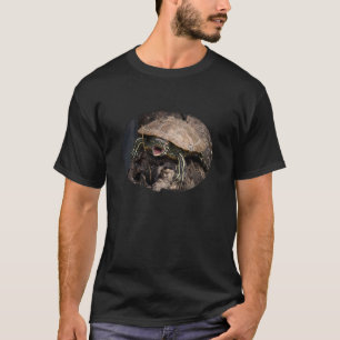 Tokig sköldpadda t shirt