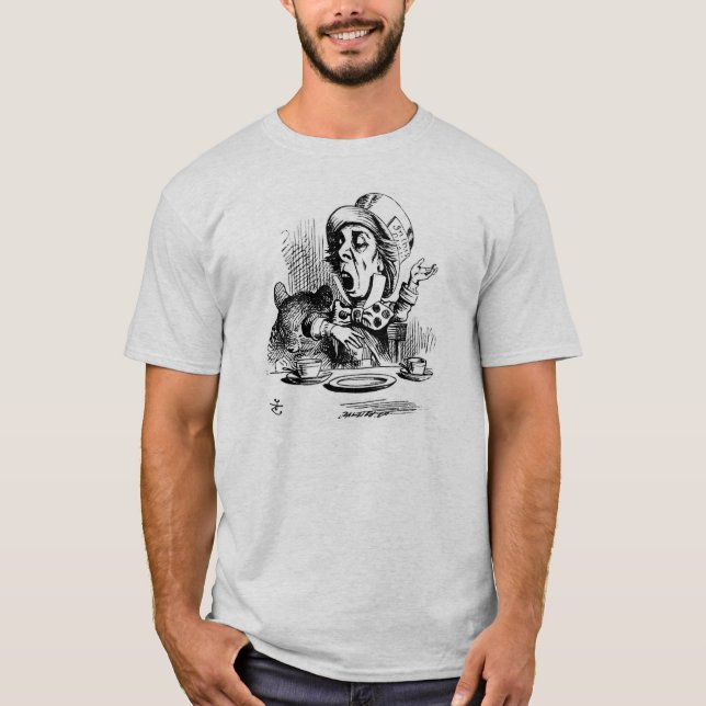 Tokig T-tröja för Hatteraskafärg Tee Shirt (Framsida)