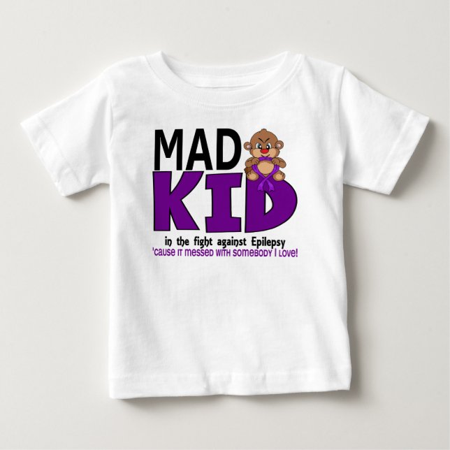 Tokig ungeepilepsi tee shirt (Framsida)