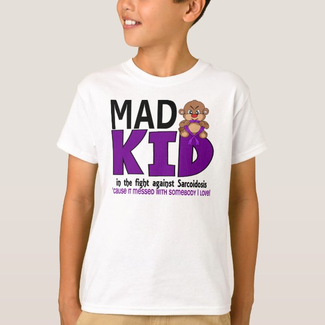 Tokig ungeSarcoidosis T-shirt (Framsida)
