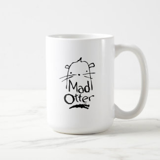 Tokig utterlogotyp kaffemugg