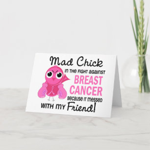 Tokig vänbröstcancer för chick 2 kort
