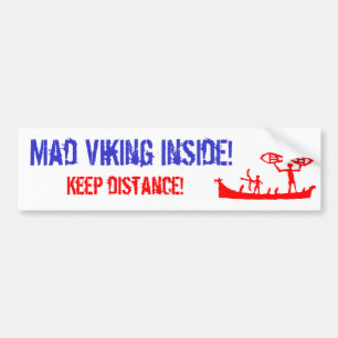 Tokig Viking bildekal