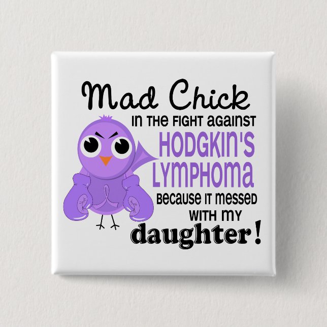 Tokiga dotterHodgkins för chick 2 Knapp (Framsida)
